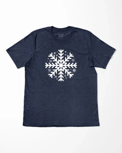 Big Snowflake Christmas T-Shirt