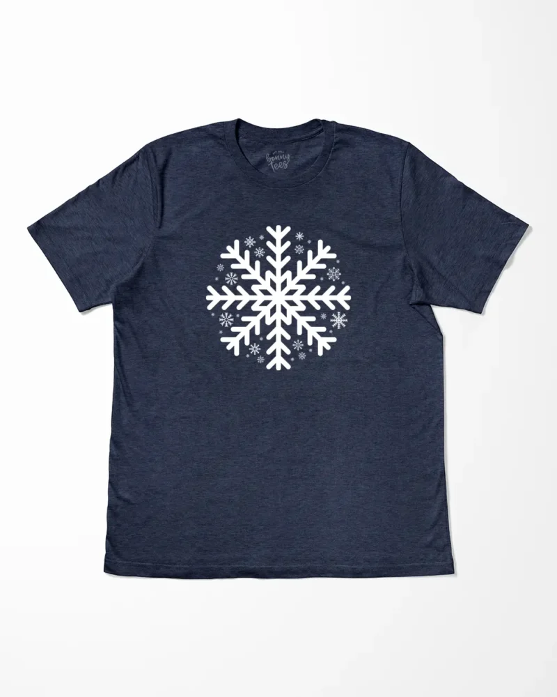 Big Snowflake Christmas T-Shirt