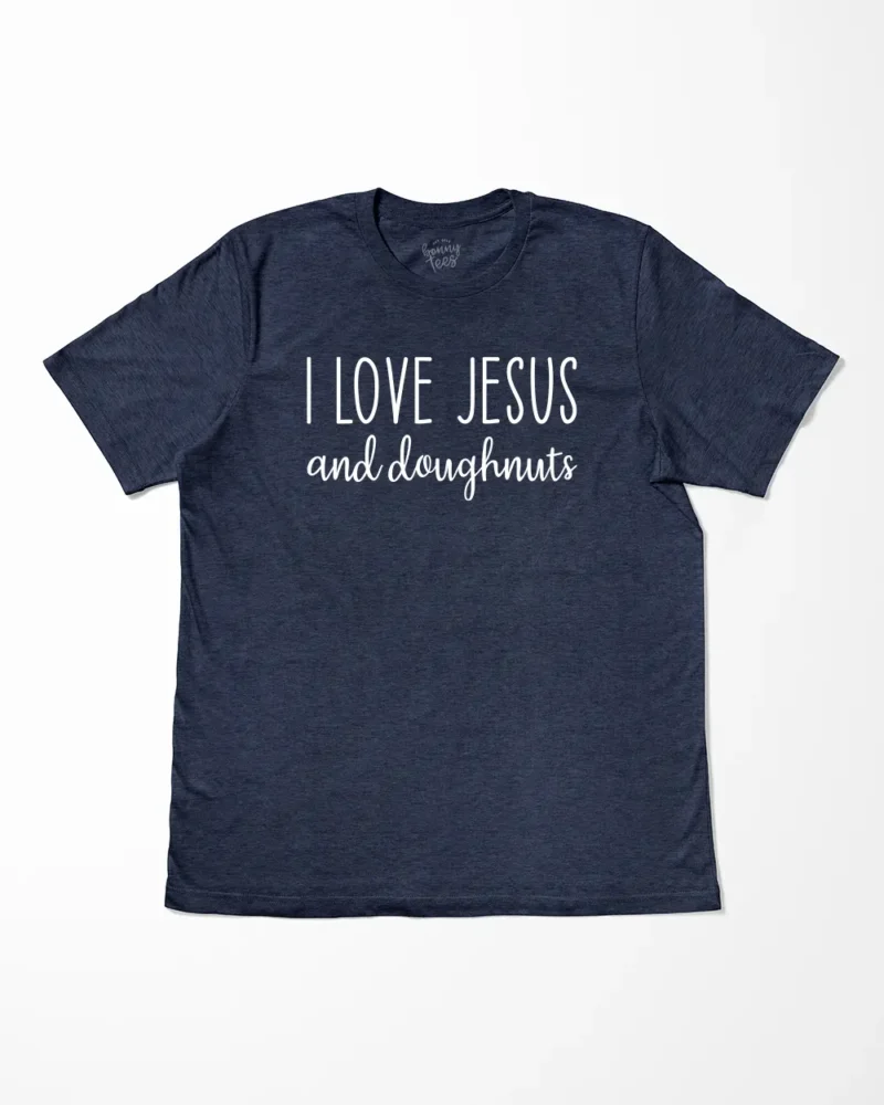 I Love Jesus And Doughnuts T-Shirt