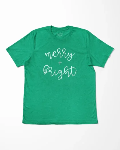 Merry And Bright Christmas T-Shirt